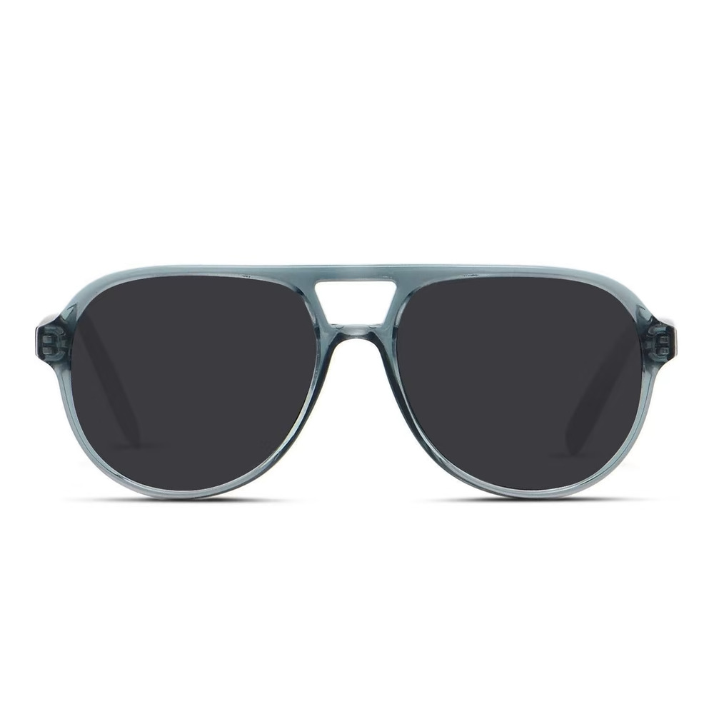 MUSE 32-000325 BLUE CLEAR EYEGLASSES SUNGLASSES FRAMES 56-16